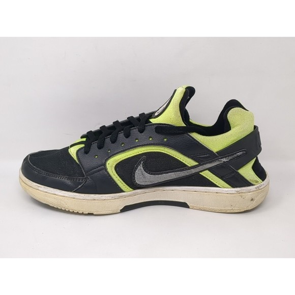 Nike Huarache Shoes Women’s Size 7 Black Lime Green 385433-005 Athletic Run 2010 - Picture 5 of 11